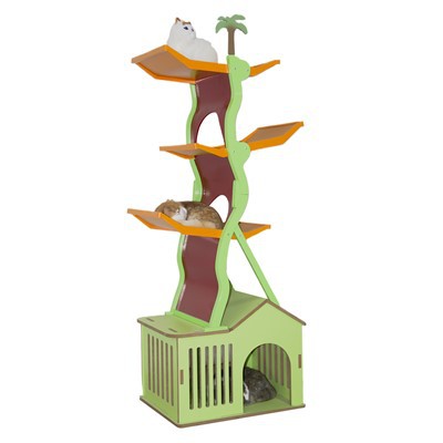 Wooden Cat Tree