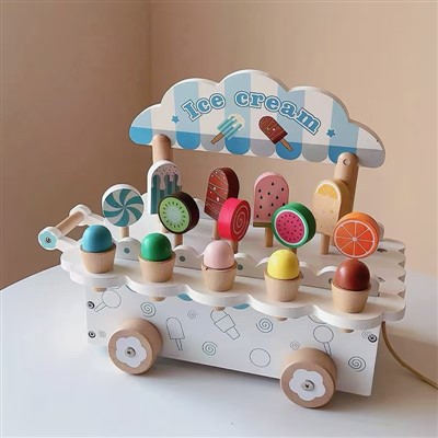 Wooden Ice Cream Toy